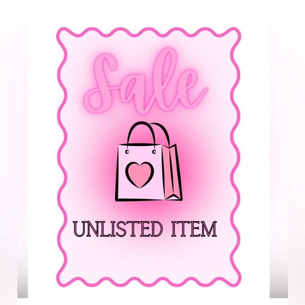 Unlisted Items Live SHOW Sizes XS-3X items describe during show